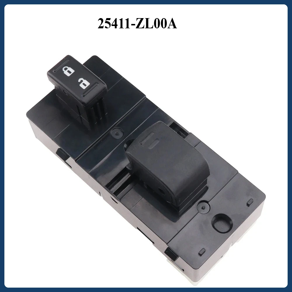 

25411-ZL00A For Nissan Frontier 2009-2019 Car Power Window Control Switch Lifter Button Auto Accessores