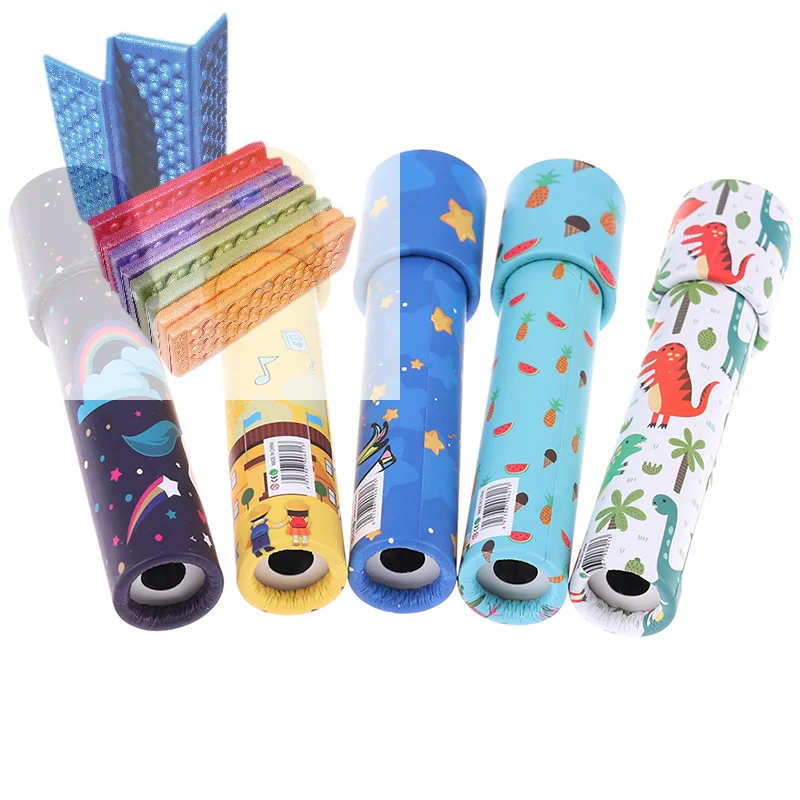 1Pc New Rotating Kaleidoscope Magic Classic Educational Toys for Kids Imaginative