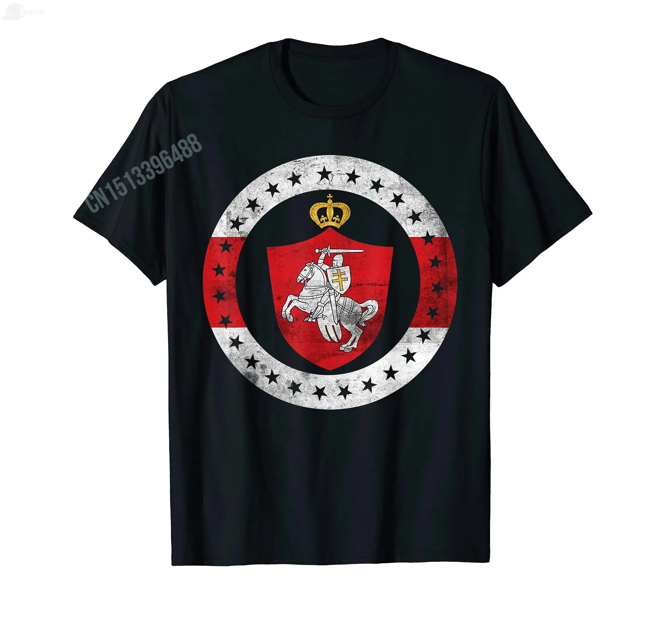 2022 Summer Belarus Historical Coat Of Arms Pagonia Belarus Pahonja T-Shirt For Men Women T Shirt Hip Hop Tops Cotton Tees