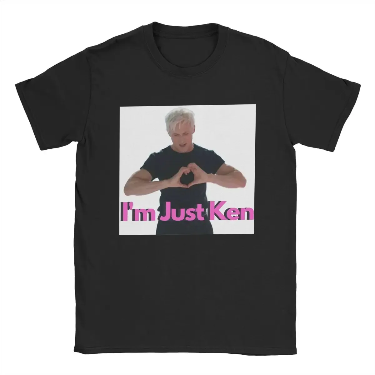 

Men I'm Just Ken Ryan Gosling Mojo Dojo Casa House T Shirts 100% Cotton Clothes Vintage Short Sleeve Tee Shirt Printed T-Shirt