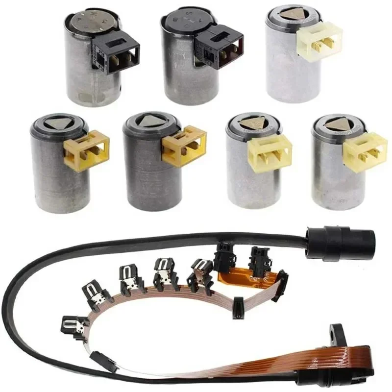 

Original 01M Transmission Shift TCC EPC Solenoids Kit 095927333 095927331A 7PCS For VW Beetle Bora Golf Passat