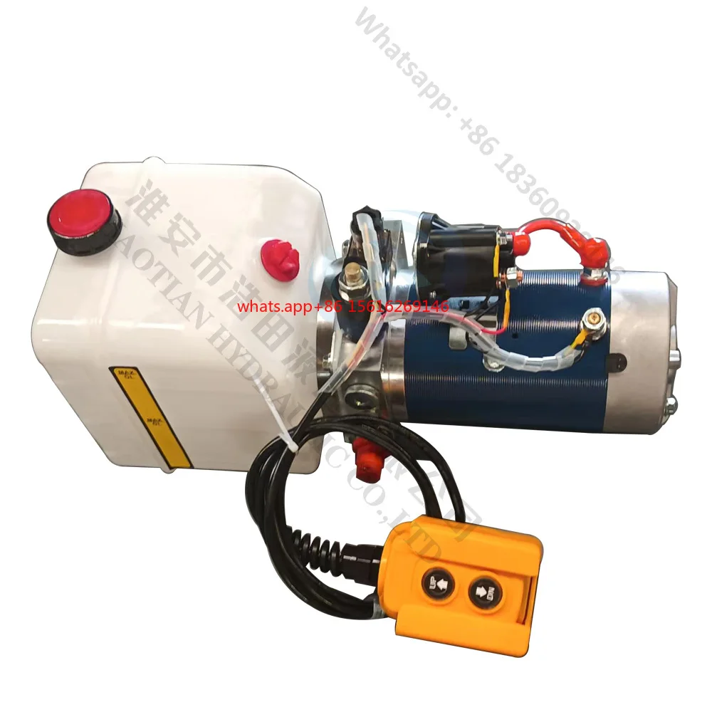 

Hydraulic Pump Motor and Pump 12/ 24v Electric Mini Hydraulic Power Unit Pack