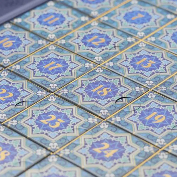 Customization.Wholesale Paper Cardboard Low Price Wholesale Empty Chocolate Ramadan Advent Date Calendar Box for Kid