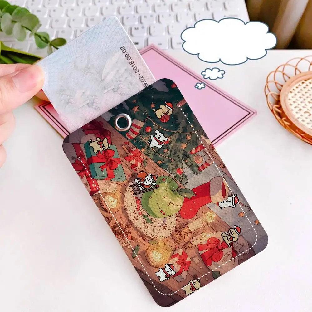 لطيف الكرتون جرو M-المالطية لعبة 1 قطعة INS الإبداعية الكرتون طالب الحرم الجامعي حامل بطاقة لبطاقة وجبة ، بطاقة الحافلة ، بطاقة العمل ، الخ