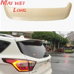 For Escape Ford Kuga Spoiler 2016 2017 2018 2019 ST Style ABS Material Unpainted Color Rear Roof Spoiler Trunk Lip Wing