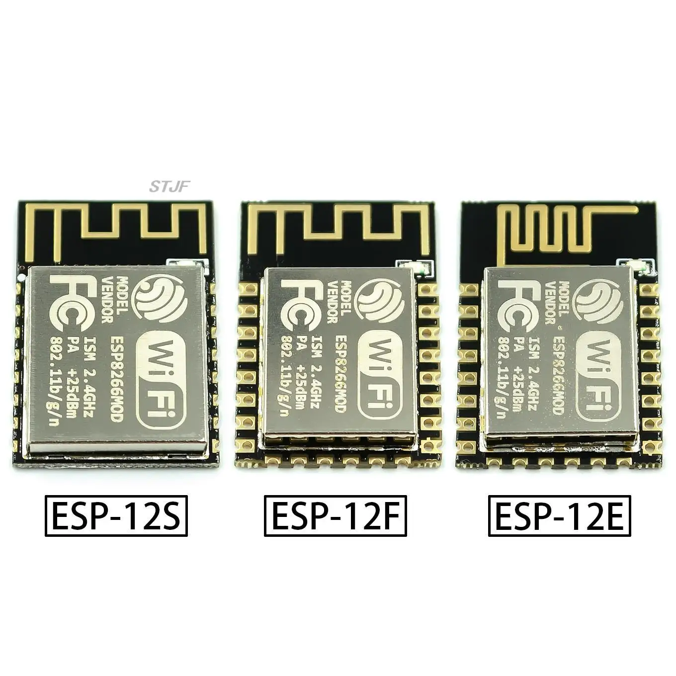 Lote de 100 unidades de ESP-07 iónico ESP-12E ESP-12F, reemplazo de ESP-12S, ESP8266, puerto serie remoto, módulo inalámbrico WIFI inteligente