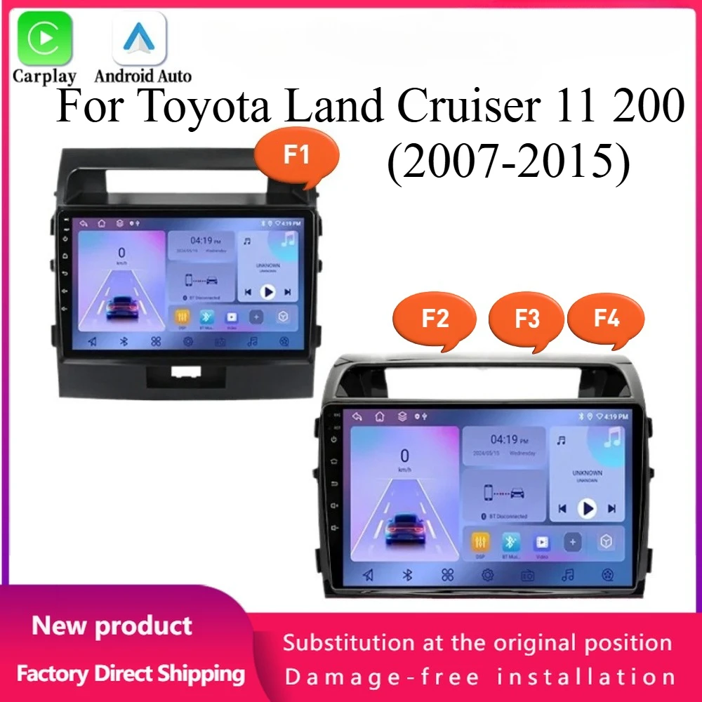 

For Toyota Land Cruiser 11 200 2007-2015 Car Radio