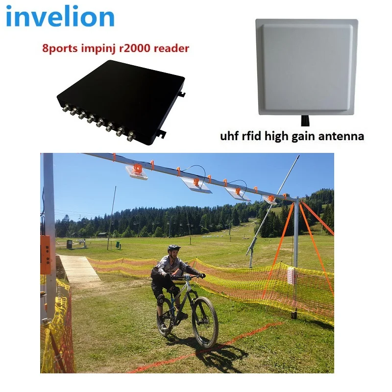 

External Outdoor UHF RFID Antenna 865-868MHz 12dBi Circular Polarization 902-928Mhz for Marathon/Sports/Running Timing Solution