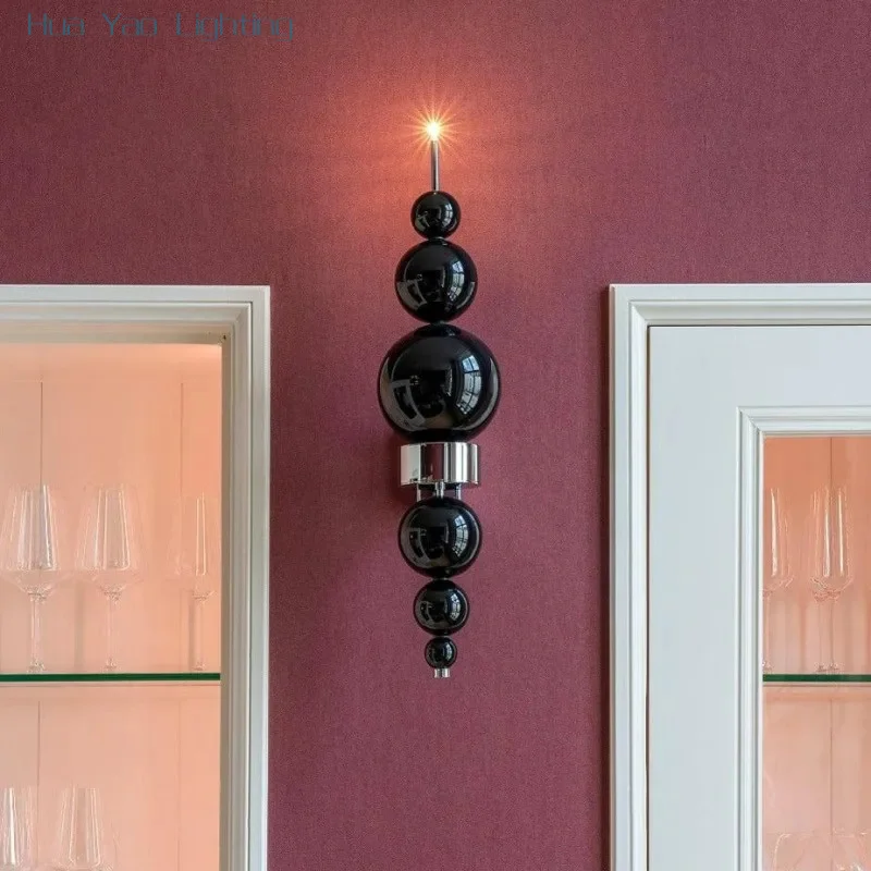 Black Bedside Wall … - image