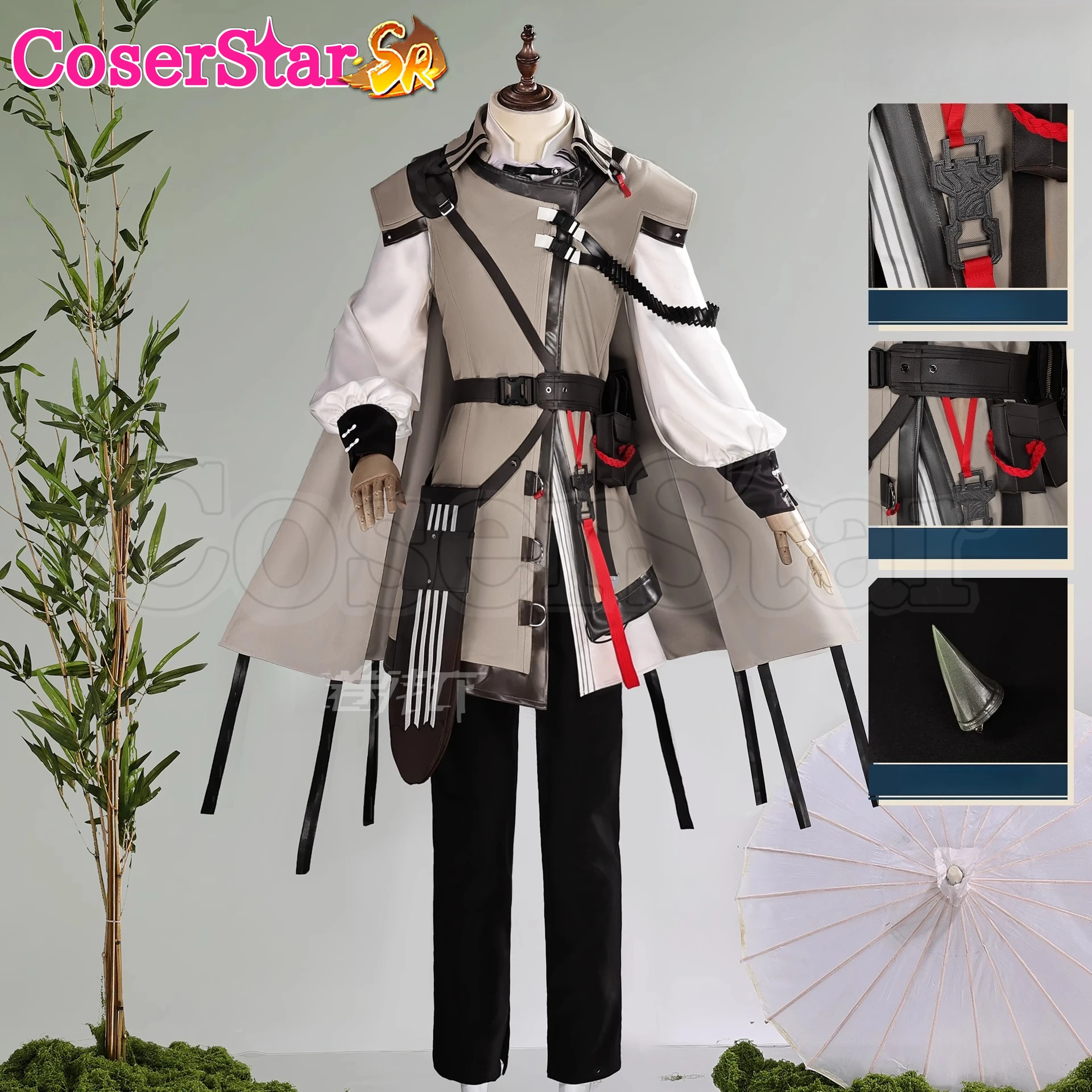 

CoserStar-SR Game Arknights Record Keeper Косплей Костюм Платье Карнавал Хэллоуин Комикс Ролевая игра Униформа