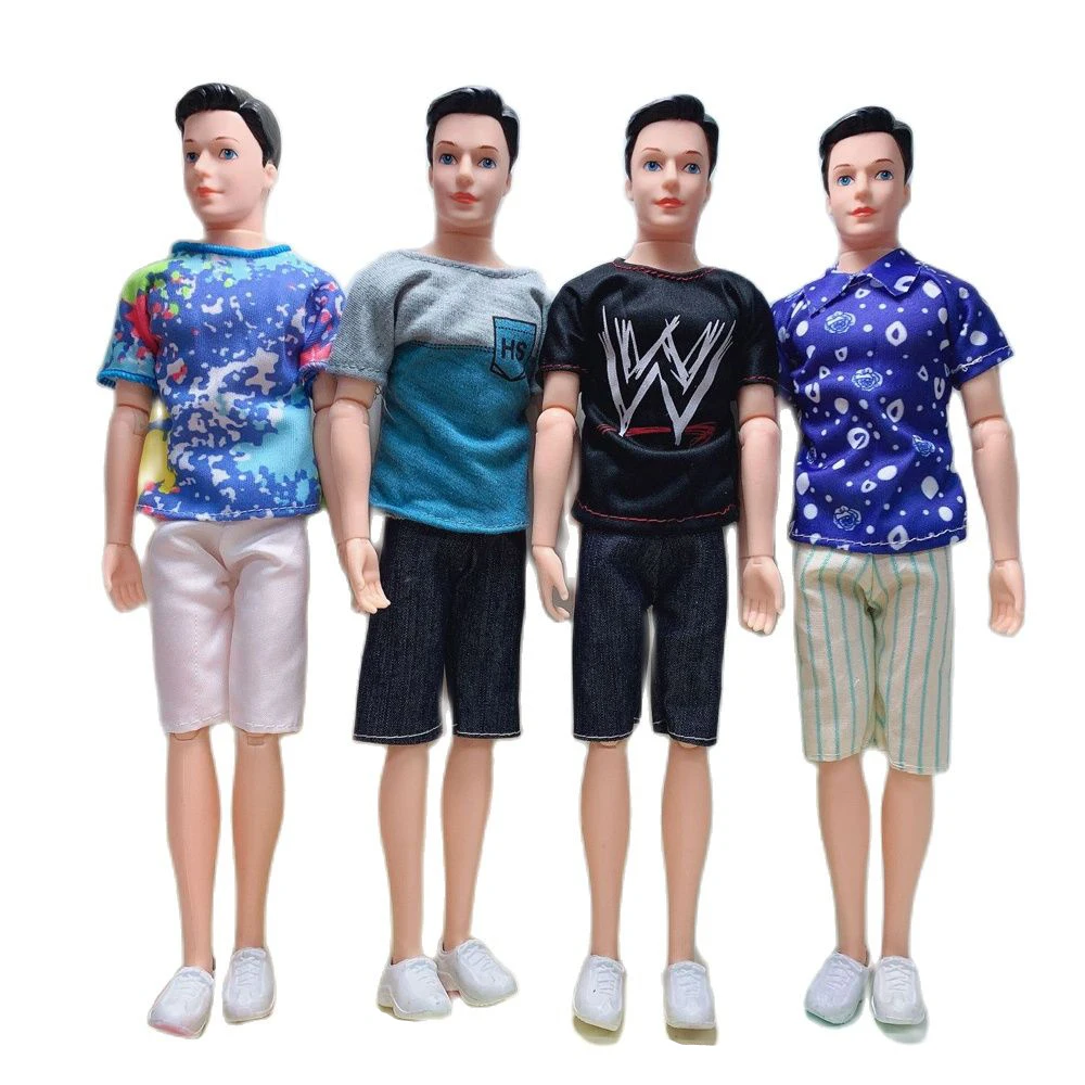 30cm Ken Doll With Ken Clothes Shoes Men Dolls Body 11 Moveable Jointed Male MAN Body for the Boyfriend Ken Doll Accessories