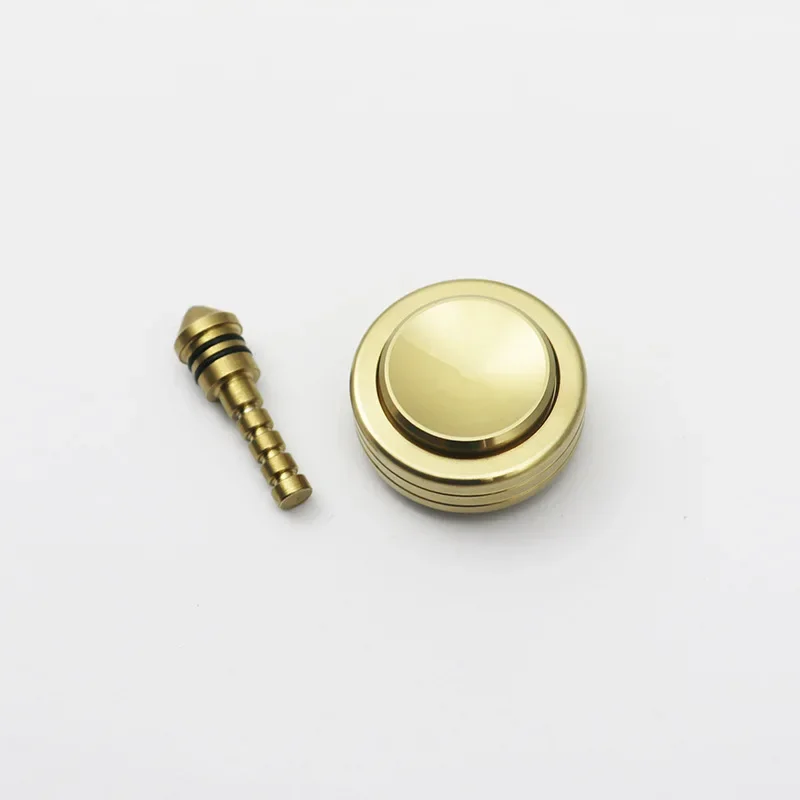 Lidar com fidget spinner metal girando ponta superior giroscópio de aço inoxidável edc aliviar o alívio do estresse reduzindo brinquedo anti ansiedade crianças