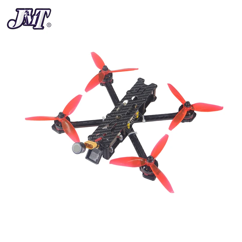 JMT DIY F220 5inch 3-4S RC FPV Racing Drone Built-in OSD Betaflight BLHeli-S 30A 4in1 ESC 2300KV Brushless Motor 2.1mm FPV Cam