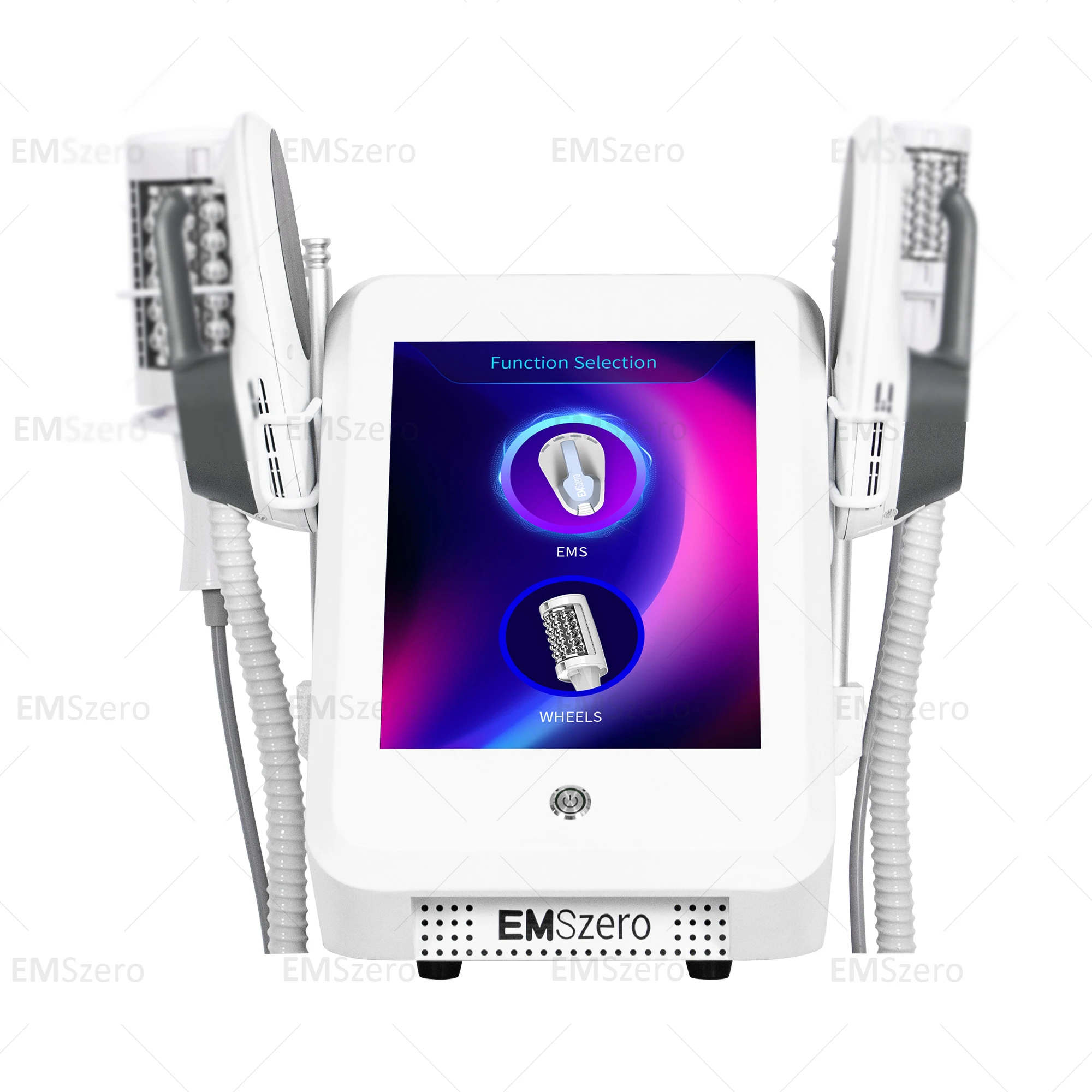 EMSZERO 6500W 200HZ 롤러 RF 바디 쉐이핑 및 체중 감소 전자기 슬리밍 근육 자극 마사지기