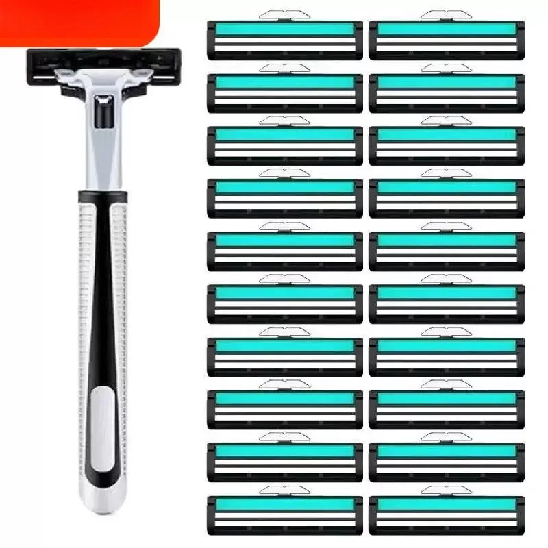 presente-para-o-dia-dos-pais-navalha-de-barba-vintage-masculina-portatil-de-viagem-com-lamina-dupla-de-aco-inoxidavel-manual