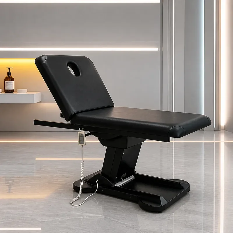 Electric Lifting Beauty Bed Chiropractic Massage Table with Face Hole for Physiotherapy and Tattoo