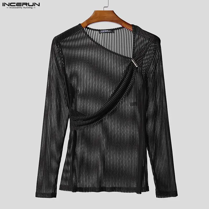 Incerun Men T Shirt… - image