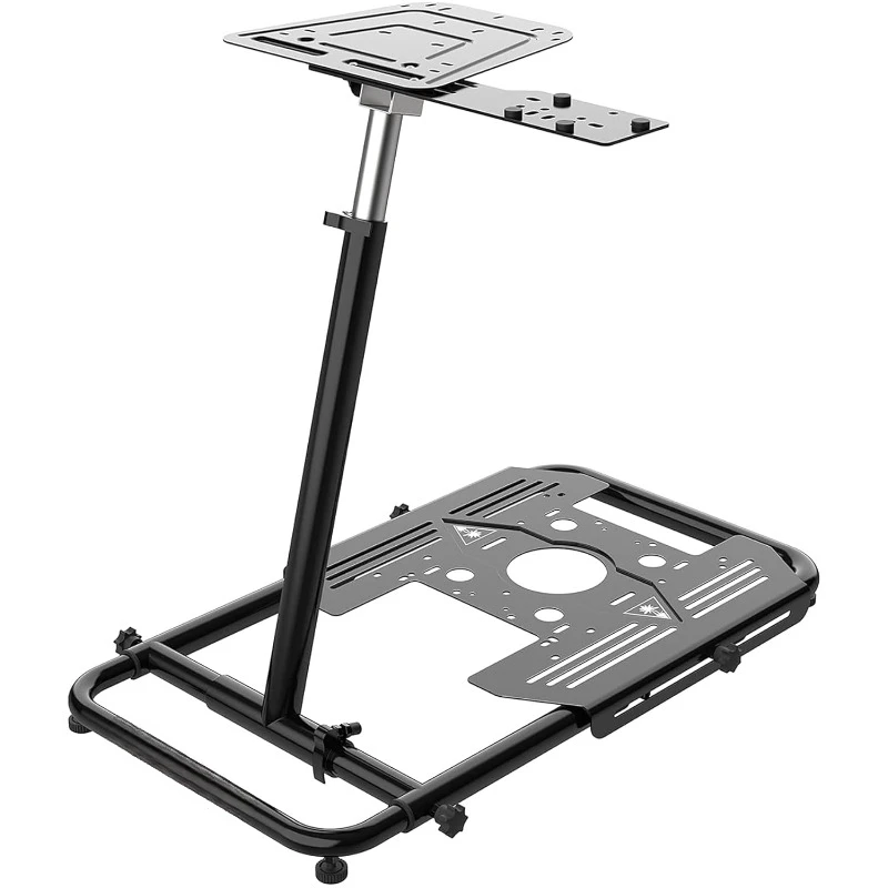 Universal Stand for Flight Simulation & Racing metal construction, and fold flat design for PC & Xbox – Black，home.