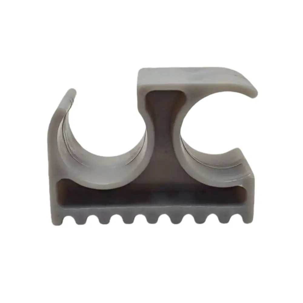 Marine Boat Bimini Top Pipe Clamp Durable Nylon Dual Tube Connector Fitting For 22mm 25mm Yacht Awning Frame Hardware