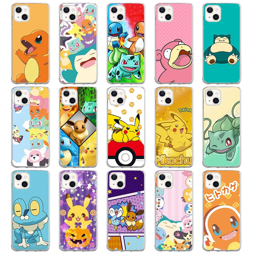 Мягкий чехол для Moto E20 E30 E40 G42 E4 E5 E6 E6S E6i E7 G32 G23 G52 Z2 Plus Play GO AL-18 Cute Pokemon Мягкий чехол для Moto E20 E30 E40 G42 E4 E5 E6 E6S E6i E7 G32 G23 G52 Z2 Plus Play GO AL-18 Cute Pokemon