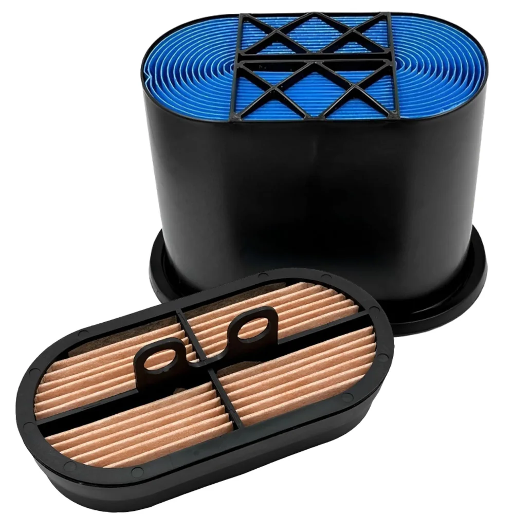 For JCB 3CX 4CX Fendt Vario John Deere Excavator Air Filter P608533 P600975 87037984 87037985 P609490 32925683 AF26655 AF26656