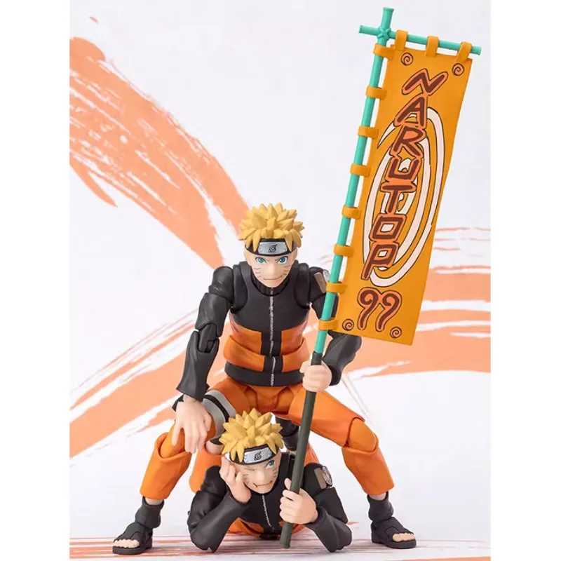 

In Stock Bandai S.H.Figuarts Naruto Shippuden Naruto Uzumaki NARUTOP99 Articulated Action Figure, Gift for Boys, Collectible