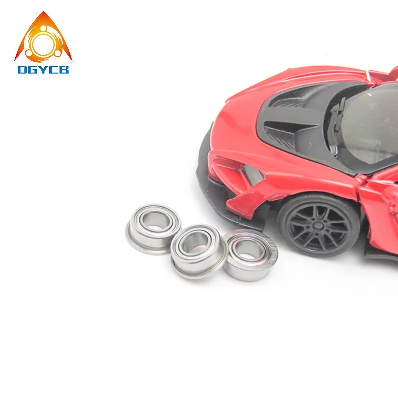 

5pcs Flange Ball Bearing 8x14x4 MF148ZZ Micro Motors Bearing MR148ZZ Flanged Bearing 8*14*4 MF117 MF126 MF128 MF137 LF1480 ZZ