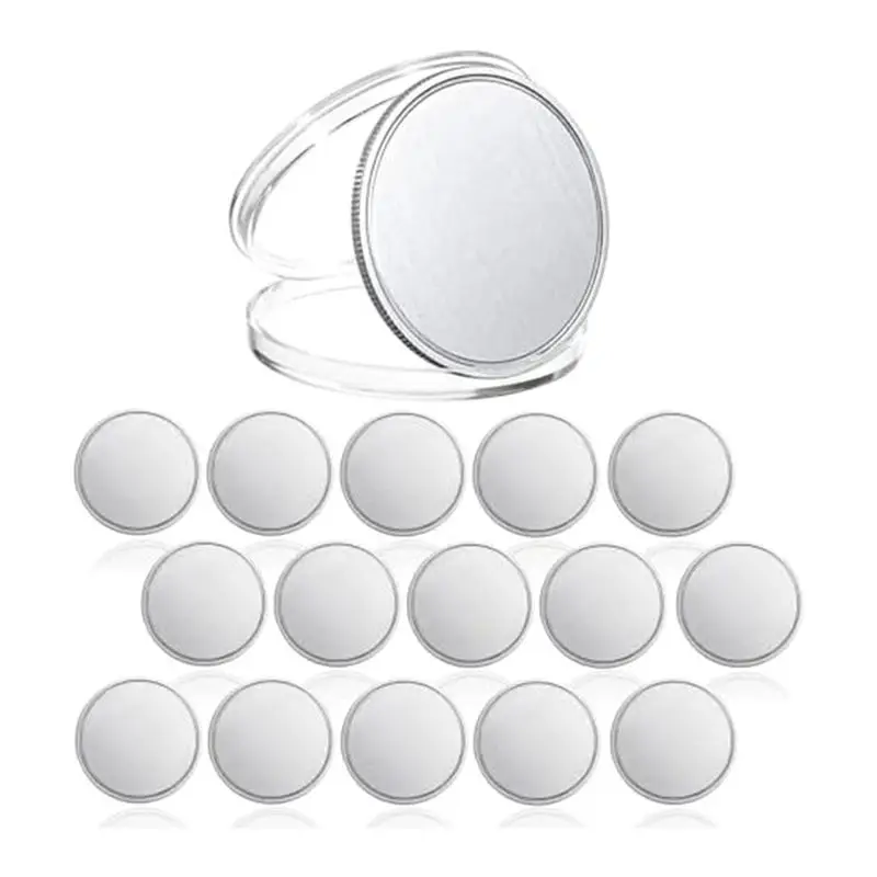 

Монета для лазерной гравировки AA73, 1,6 дюйма, серебристая, 15 штук