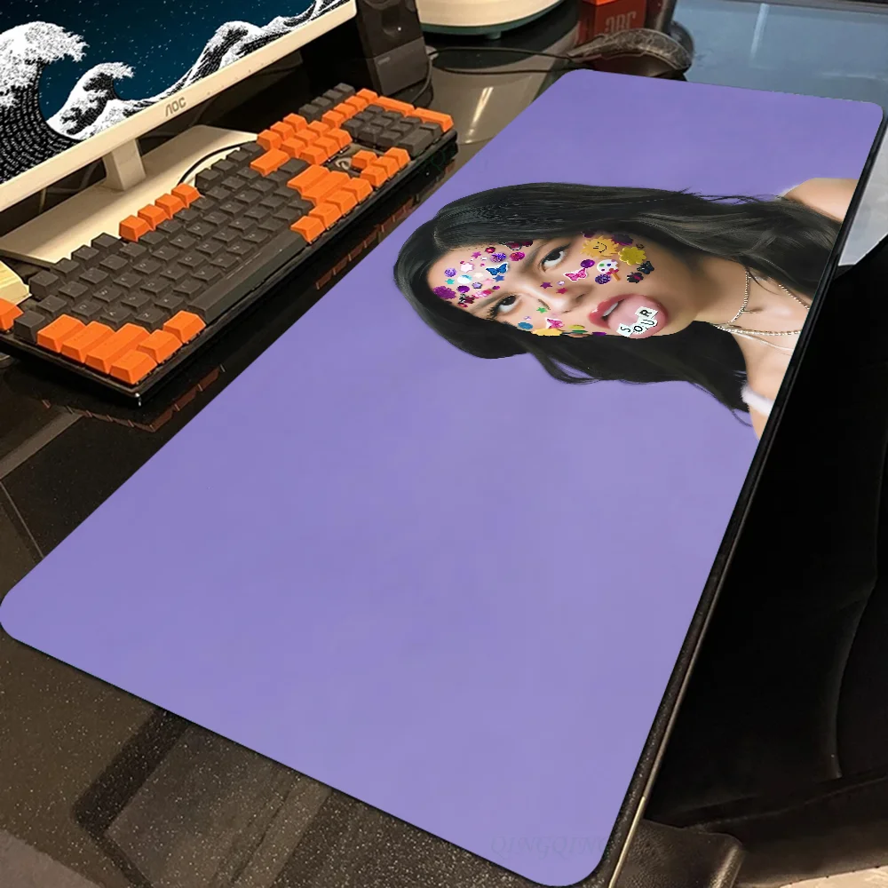 Singer O-Olivia R-Rodrigos Mousepad Mouse Mat With Pad gaming accessories Prime Gaming XXL Keyboard Pad Stitch Padding Mat