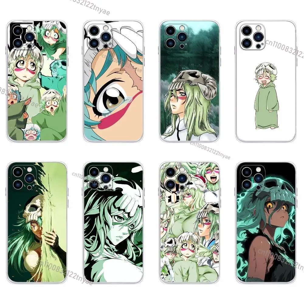 

B-BleachS N-Nelliel-s Phone Case For iPhone 17,16,15,14,13,12,11, Plus,Pro,Max,XR,XS,Plus,E,Mini Transparent Soft Cover