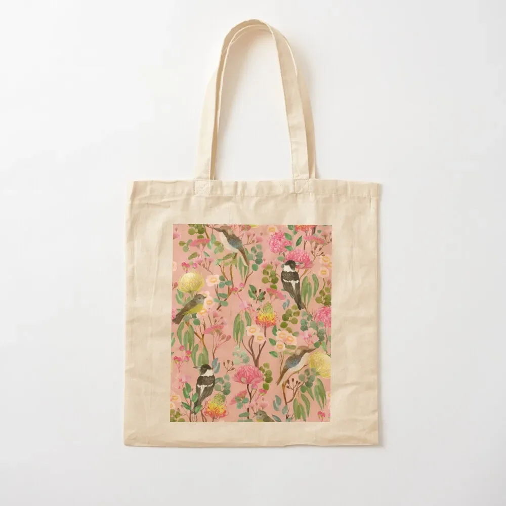 

Australian Birds and Blooms Native Flora Chinoiserie Tote Bag Handbags women Women's bag