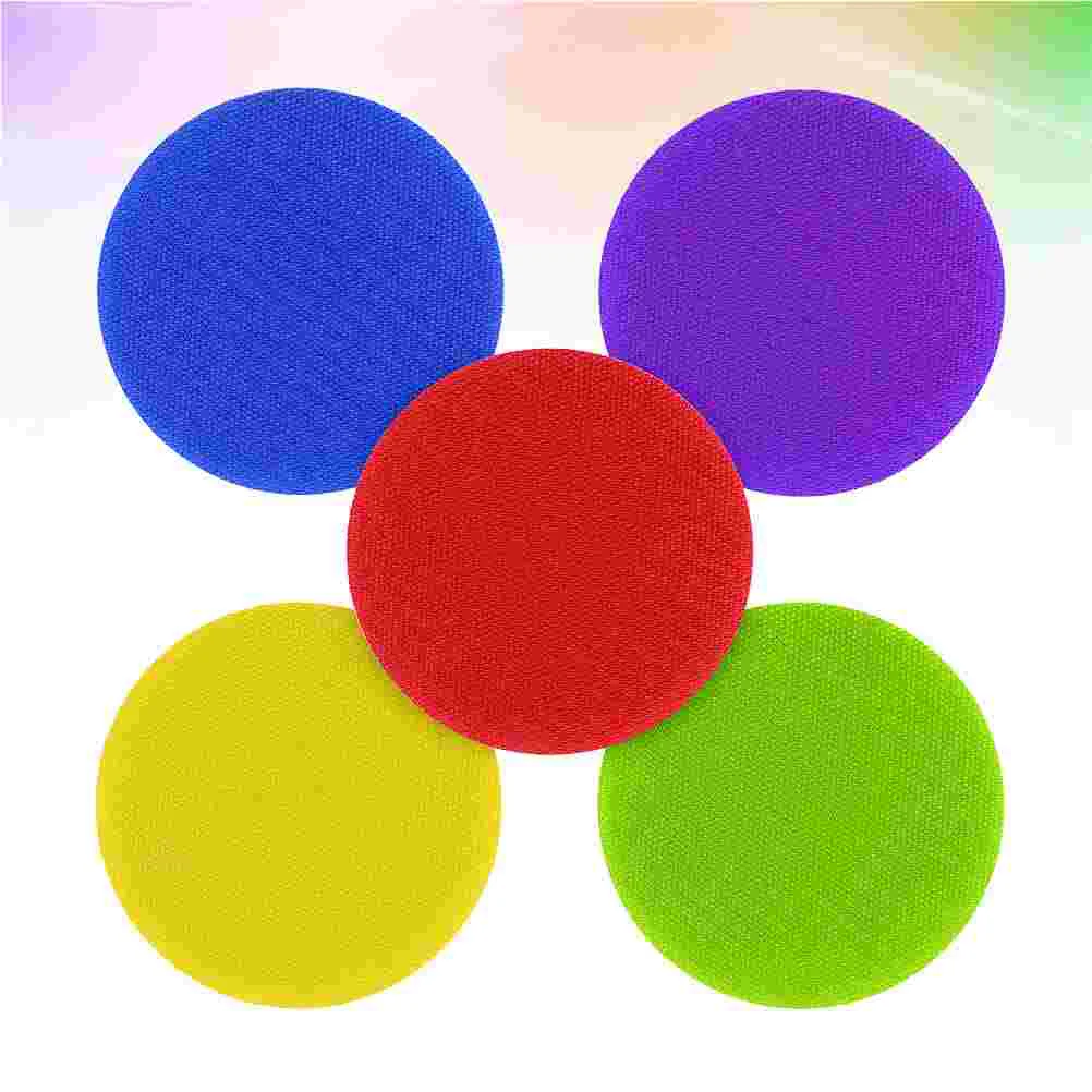 30 Pcs Sticker for Teaching Game Trainning Carpet Marker Circular Rug Training Classroom