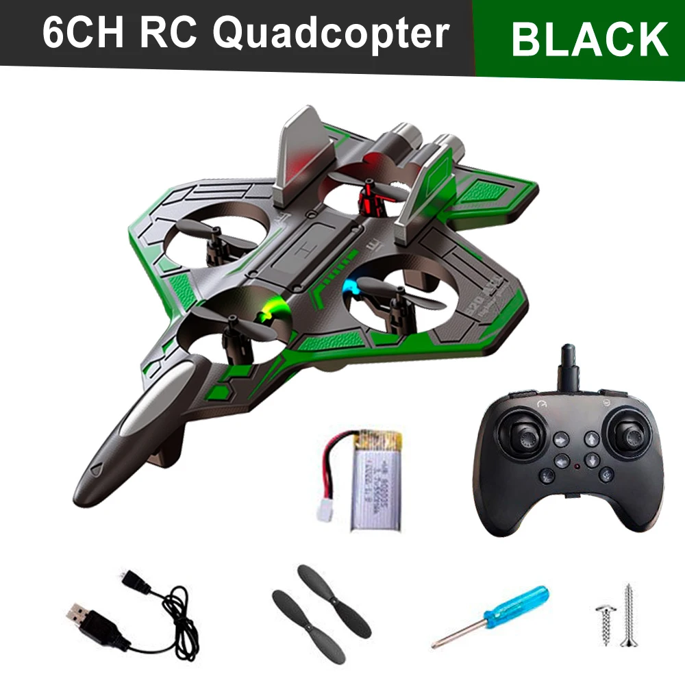 9IMOD 6CH RC Glider EPP Barometric Altitude One-key Aerobatic 6CH 10min Flight Time Plane