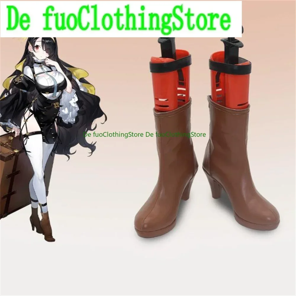 

Wakaba Hinata Blue Archive Cosplay Shoes Boots Game Anime Halloween Christmas DefuoClothing Shoes Store