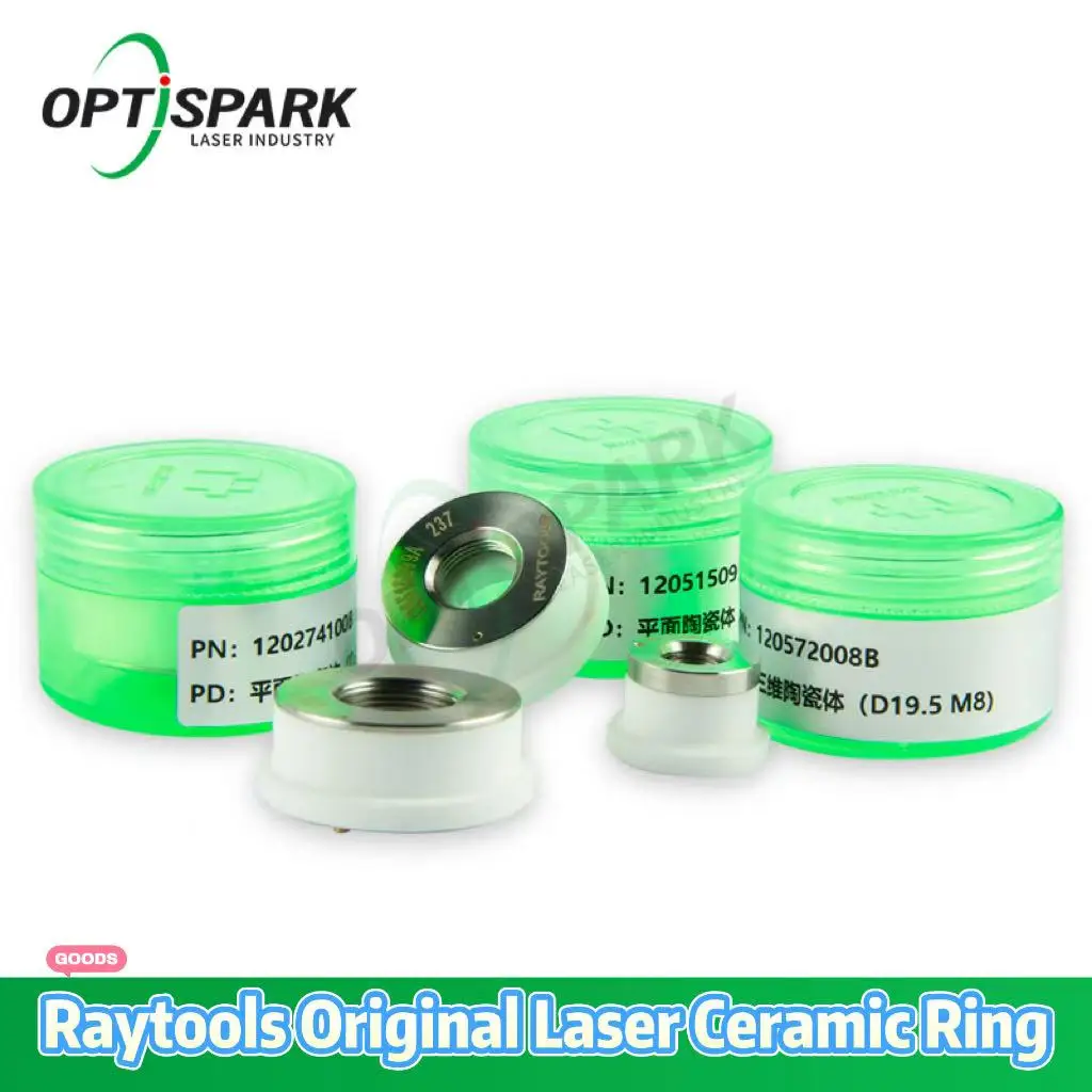 Raytools Original Laser Ceramic D32 M14 D28 M11 D19.5 M8 Body Nozzle Holder Ring for Fiber Cutting Head for Fiber Cutting Metal