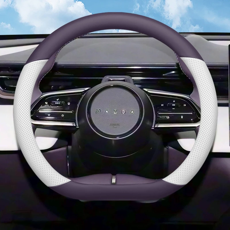 

Leather Car Steering Wheel Cover for Mazda EZ60 EZ 60 2025 Accessories