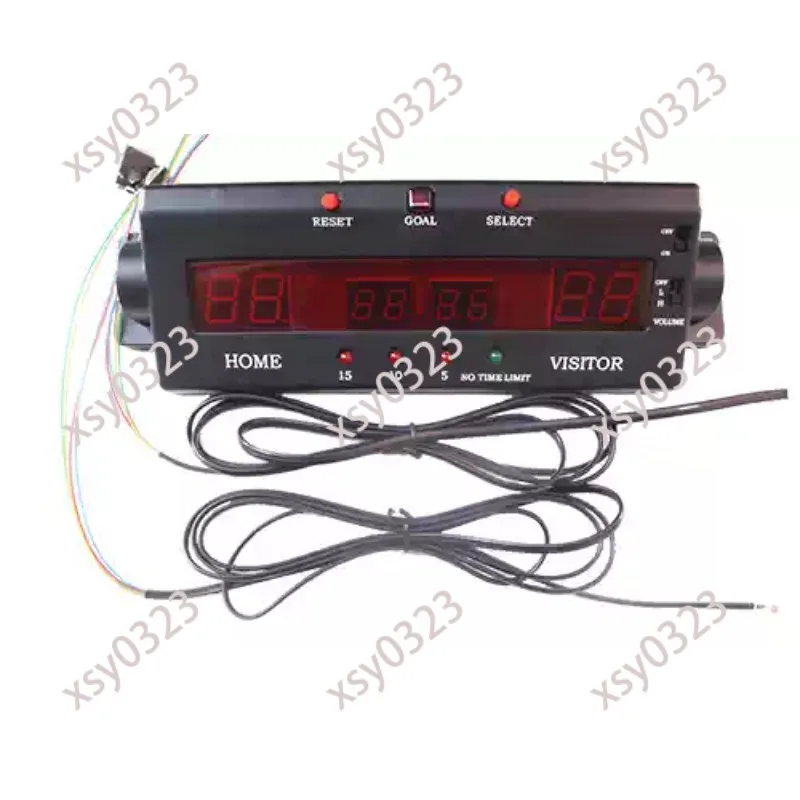 Multi Game Table, Air Hockey, Football Table with Electronic Basketball Scoreboard