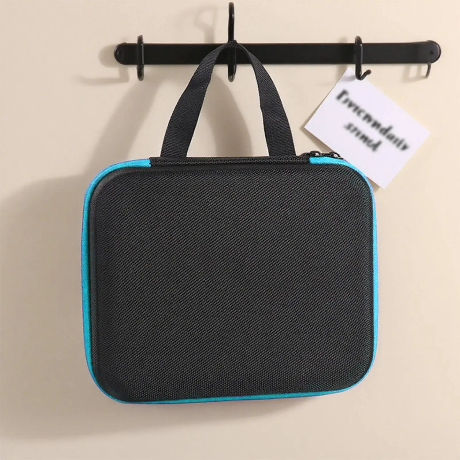 

Zippered Tool Pouch Fastener Closure Versatile Storage Bag Small Tool Box Lightweight Portable Foam Case Internal Mesh Pocket