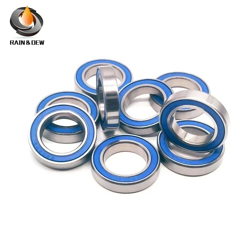 10PCS Thin Section Metal Sealed Shielded Bearing 6800RS 6801RS 6802RS 6803RS 6804RS 6805RS Blue Seal Ball Bearings