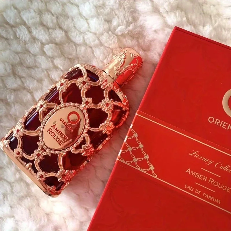 Orientica Light essence spray for Men and Women, 2.7 oz., long-lasting, elegant red bottle, perfect holiday gift