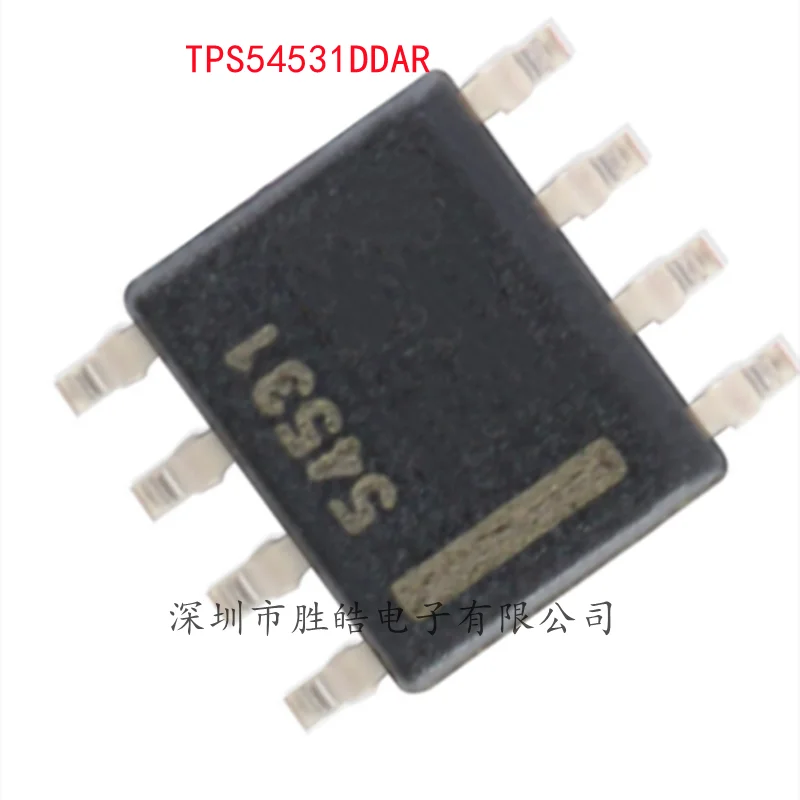 (10PCS)  NEW  TPS54531DDAR   TPS54531   54531DDAR    8V Input 5A  Buck Converter  SOP-8  TPS54531DDAR   Integrated Circuit