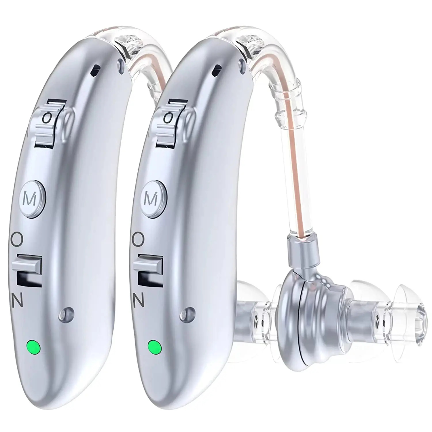 New Product Good Quality Rechargeable new For Seniors BTE Adjustable Sound Amplifier Invisible Mini Digital