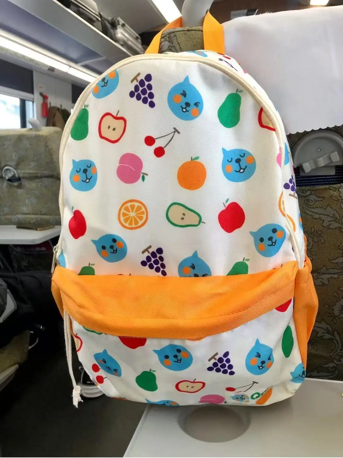 Backpack Nylon 2026 New Spring Summer Nylon Cartoon Print Girls Backpack Quick-dry