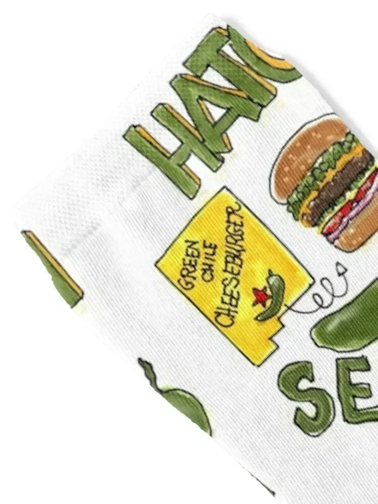 Hatch Chile Season! Socks cute Children's custom winter Mens Socks Women's