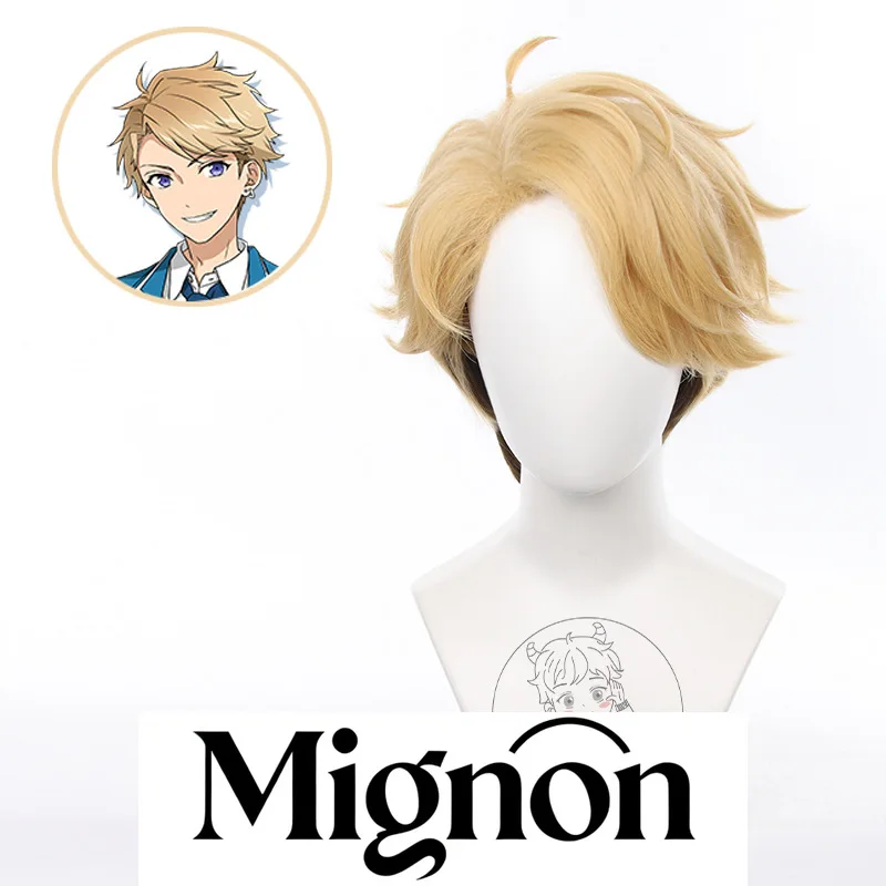 

Ансамбль звезд Наруками Араши косплей парик с пробором пушистый топ градиент подарок на Хэллоуин