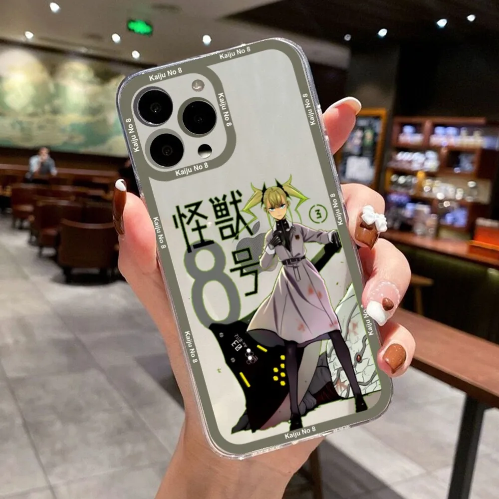 Anime Kaiju No 8 Phone Case For IPhone 11,12,13,14,15,15 Pro,13 Promax,14 Plus,15 Mini,16,16plus,16promax