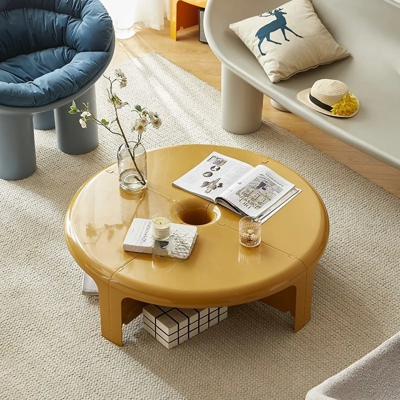 Can be split and freely spliced coffee table simple medieval side table coffee side table