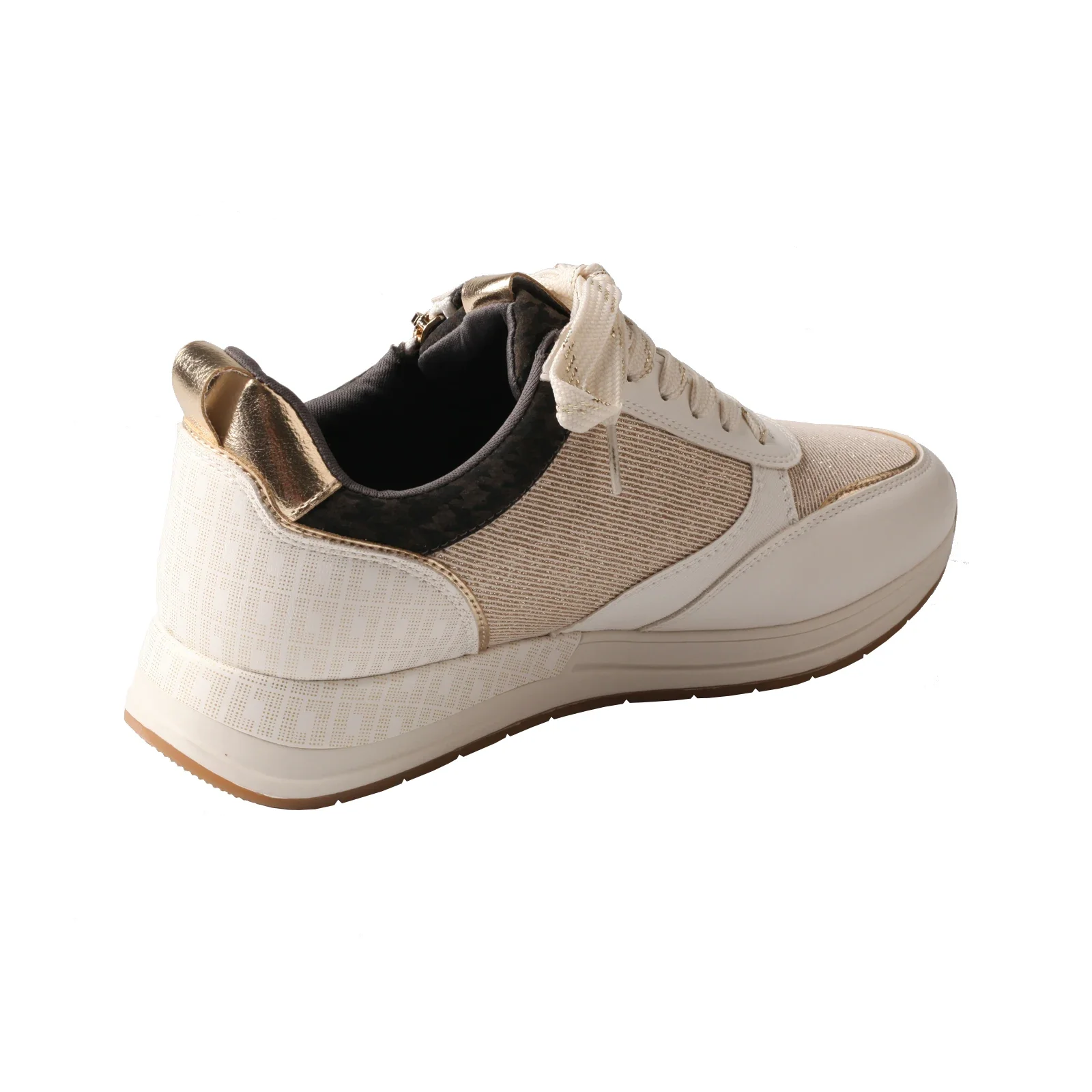 TMA EYES-Chaussures de dehors Décontractées en Maille pour Femme, à Talon Moyen, Recommande d'AugWhite, Printemps et Automne, 03