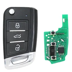 KEYDIY B15 B Series 3 Button Universal KD Remote Control Auto Car Key for KD900+ URG200 KD-X2 Mini Tools for MQB Style 5pcs/Lot