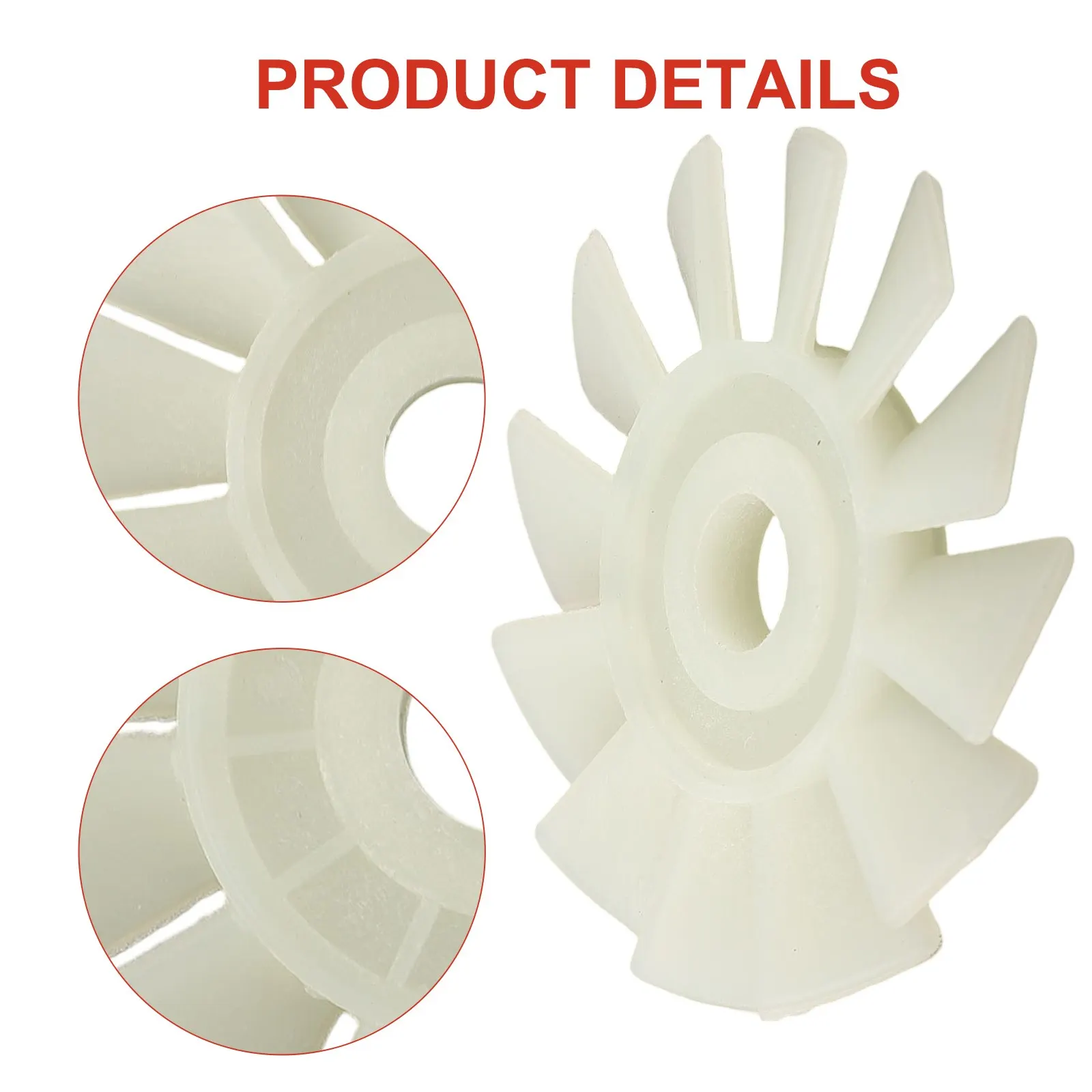 Impeller Blade Motor Fan Marble Cutting Impeller Machine Motor Fan Parts Replacement Rotor Blade For 4100 Type